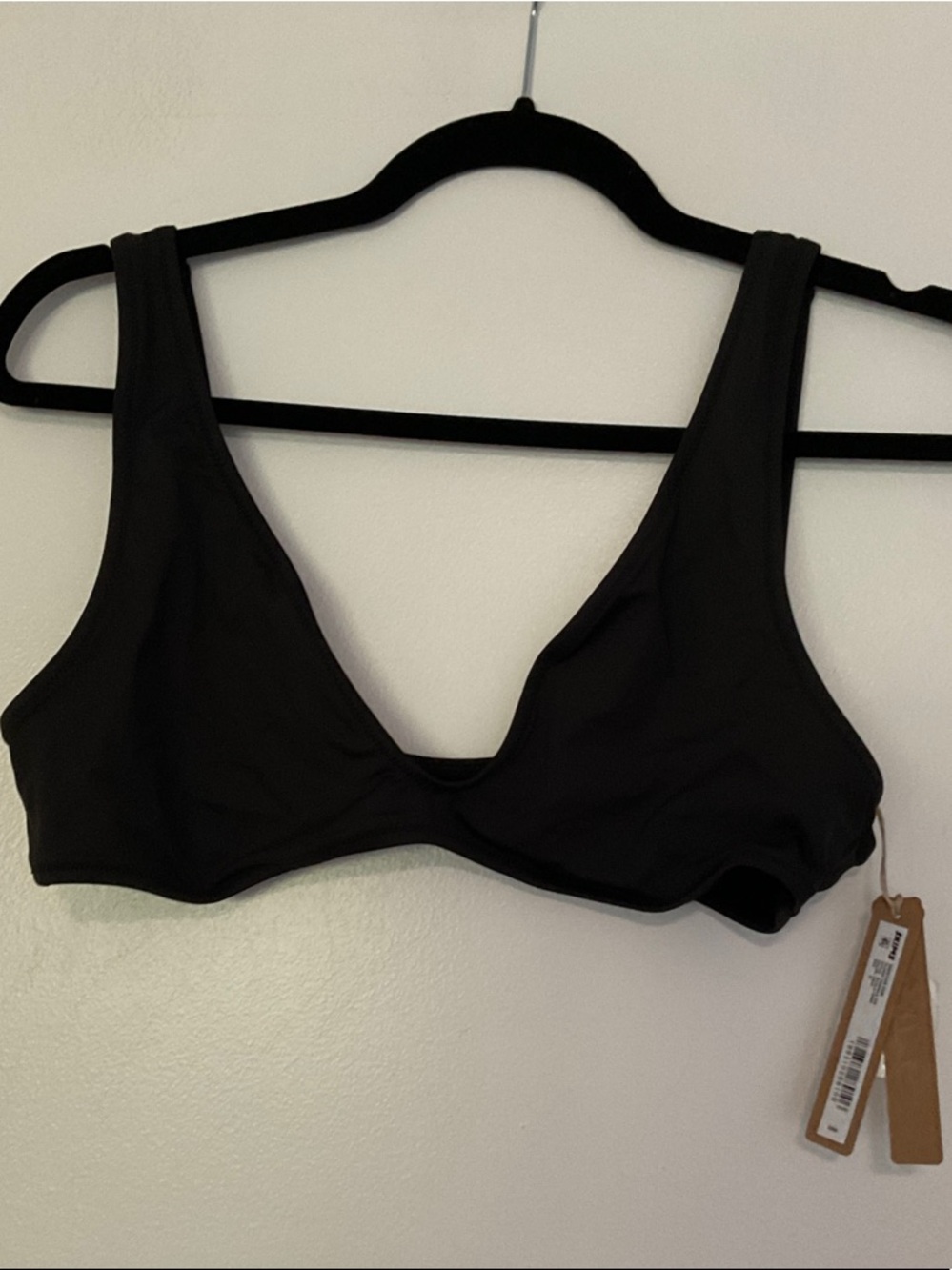 NWT skims signature swim plunge triangle top XL